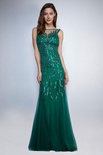 Dámské šaty 16219 - YourNewStyle - XL - tmavě zelená