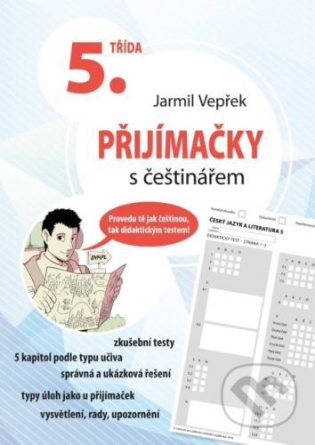 Přijímačky s češtinářem – 5. třída - Jarmil Vepřek