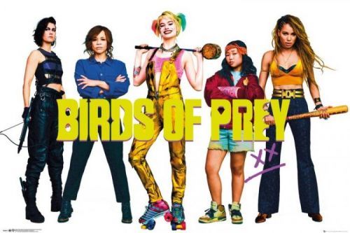 GB EYE Plakát, Obraz - Birds of Prey: Podivuhodná proměna Harley Quinn - Group, (91,5 x 61 cm)
