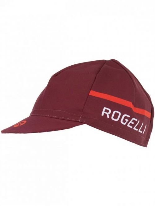Cyklistická kšiltovka pod helmu Rogelli HERO, vínovo-červená