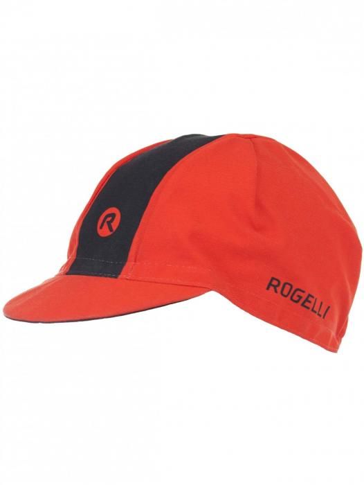 Cyklistická kšiltovka pod helmu Rogelli RETRO, červeno-černá