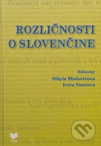 Rozličnosti o slovenčine - Sibyla Mislovičová