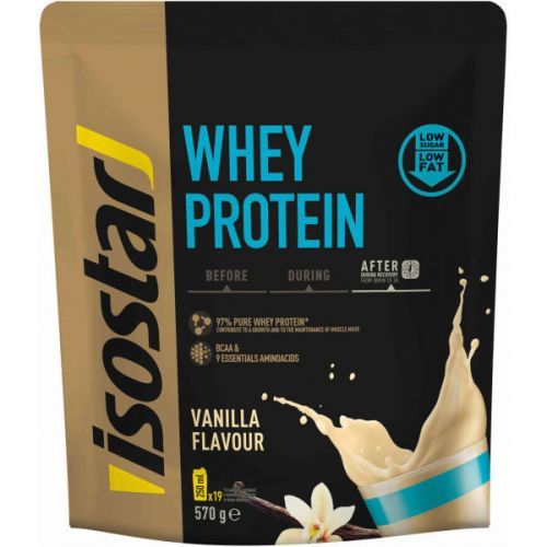 Isostar WHEY PROTEIN VANILKA 570G  NS - Prášek pro přípravu proteinového nápoje s obsahem BCAA