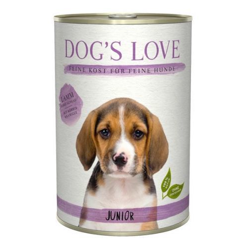 Dog's Love konzerva Junior Classic jehněčí 400 g