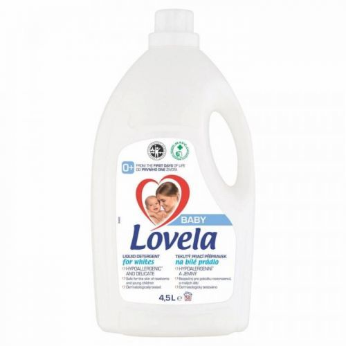 LOVELA Baby prací gel na bílé prádlo 4.5 l