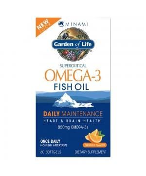 Garden of Life Minami Nutrition Omega-3 EPA-DHA pomeranč 60 tablety