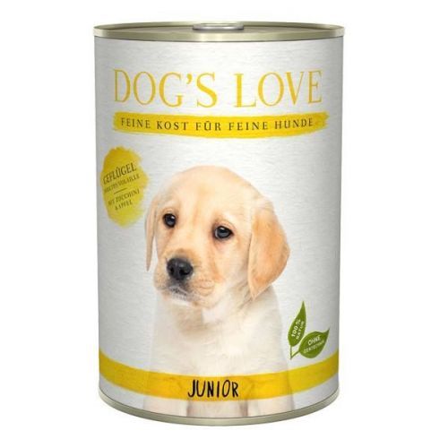 Dog's Love konzerva Junior Classic drůbeží 400 g