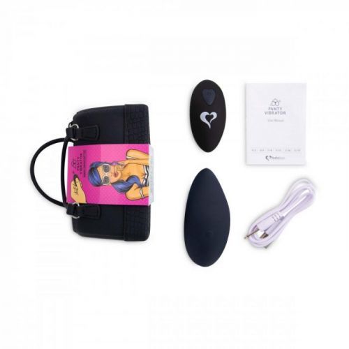 FEELZTOYS - PANTY VIBE REMOTE CONTROLLED VIBRATOR BLACK