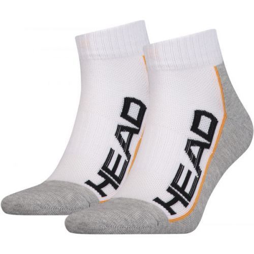 Head PERFORMANCE QUARTER 2PACK bílá 39 - 42 - Unisexové ponožky