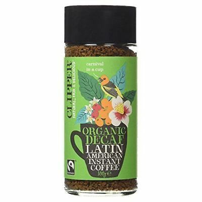 Bio Clipper Organic Decaf Arabica Instant Coffee - Instantní káva bez kofeinu 100g