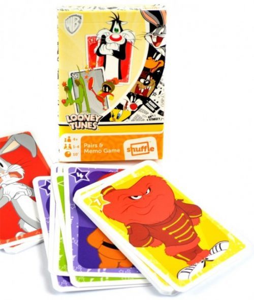 Dětské hrací karty 2 v 1 - Černý Petr + Karetní pexeso - Looney Tunes - 0719