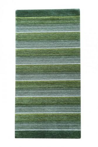 Oriental Weavers koberce Protiskluzový ručně tkaný běhoun Laos 140/999X - 75x160 cm Zelená