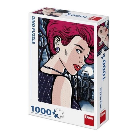 POP ART - TAJEMNÁ ŽENA 1000 Puzzle NOVÉ