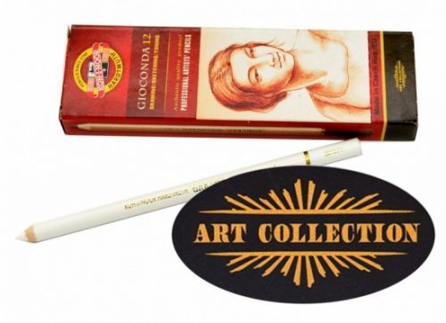 Tužka s uhlem umělým bílým Gioconda KOH-I-NOOR K7 8812 3
