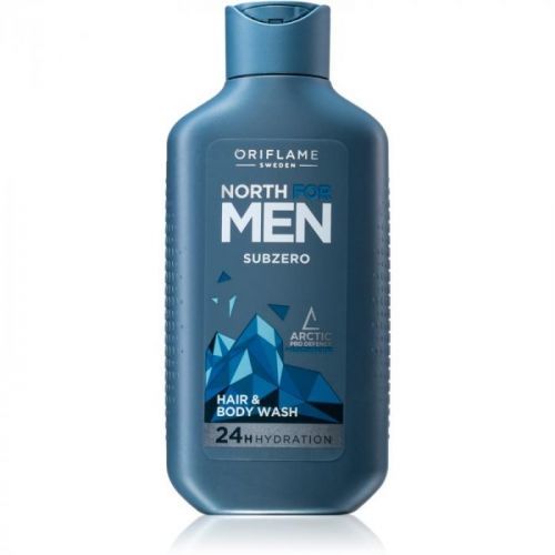 Oriflame North For Men šampon a sprchový gel 2 v 1 pro muže 250 ml