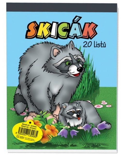 Brněnské papírny Skicák A5 - 20 listů