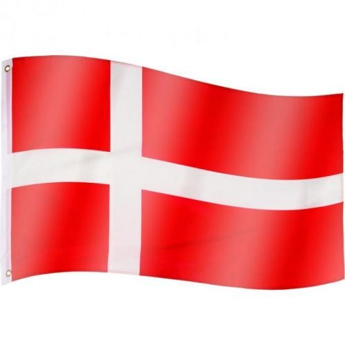 Tuin Vlajka Dánsko - 120 cm x 80 cm