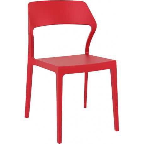 SIESTA Plastová židle SNOW HODNOTY - barva plastu Siesta tmavě šedá  8697443554102