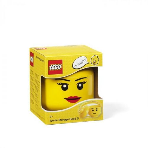 LEGO úložná hlava (mini) - dívka