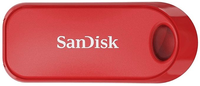 SanDisk Cruzer Snap 2.0 Global 32GB, červená (SDCZ62-032G-G35R)