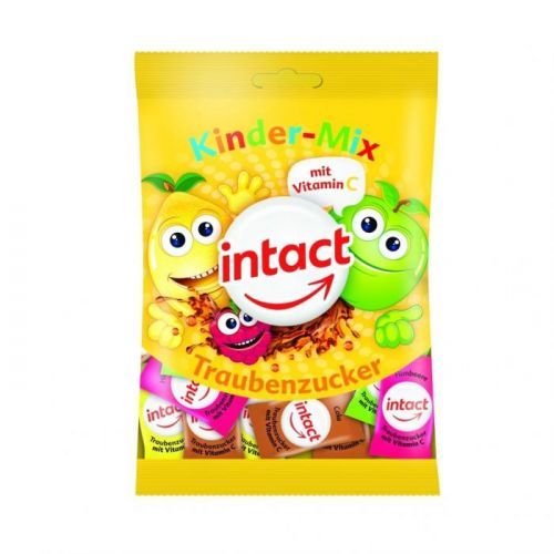 Intact hroznový cukr Kinder-Mix pastilky 100g