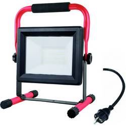 LED stavební reflektor MEGA Light Floodlight Stand 80783, 50 W, černá, červená
