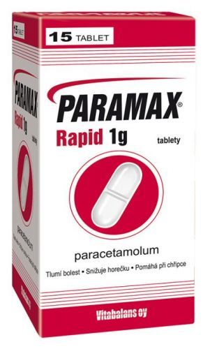 Vitabalans oy  Paramax Rapid 1g k vnitřnímu užití 15 tablet