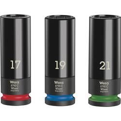 Sada nástavců pro nástrčný klíč Wera Wheel Impaktor C Set 1, 17 mm, 19 mm, 21 mm, 1/2