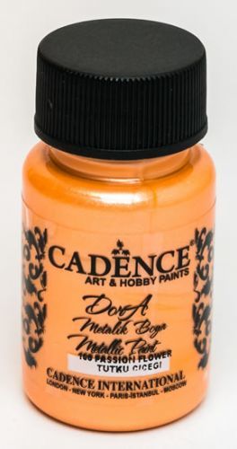 Cadence metalická akrylová barva - meruňková 50 ml