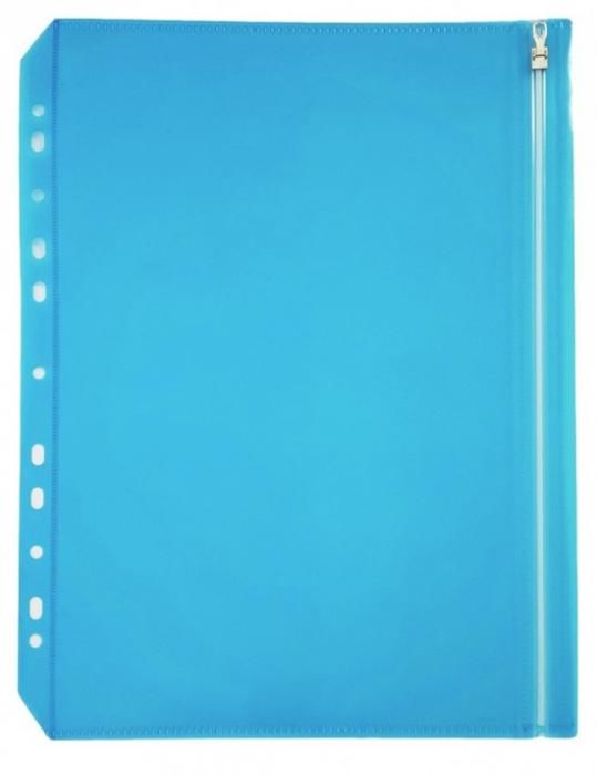 Psaníčko se zipem A4 - Karton P+P - eurozávěs - modrá 2-433