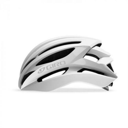 Přilba Giro Syntax - Mat White/Silver - velikost L (59-63 cm)