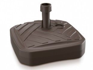 Nohelgarden Stojan na slunečník STRIPES hranatý plastový 39x39cm