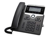 Cisco CP-7841-3PCC-K9=, VoIP telefon, 4line, 2x10/100/1000, displej, PoE, CP-7841-3PCC-K9=