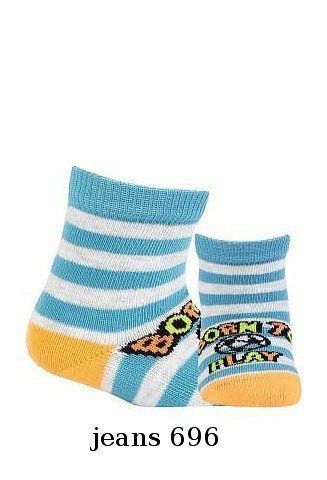 Wola Boy W14.P01 0-2 lat Chlapecké ponožky  15-17 navy