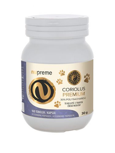 Nupreme Coriolus Versicolor extract 30% NUPREME 100 kapslí