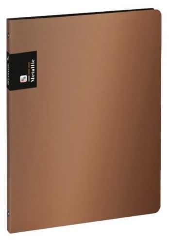 Pořadač A4 - Karton P+P - 2 kroužek - Metalic měděná 2-902A