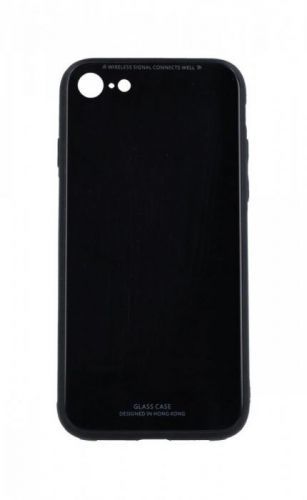 Pouzdro LUXURY iPhone SE 2020 pevné černé 49424