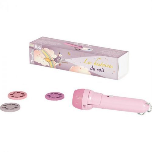 Moulin Roty Promítací pohádky na zeď Kouzlení myšky