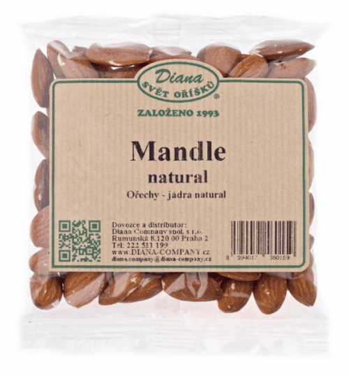 Diana Company Mandle natural vakuum 1kg