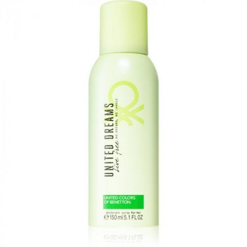 Benetton United Dreams for her Live Free deospray pro ženy 150 ml