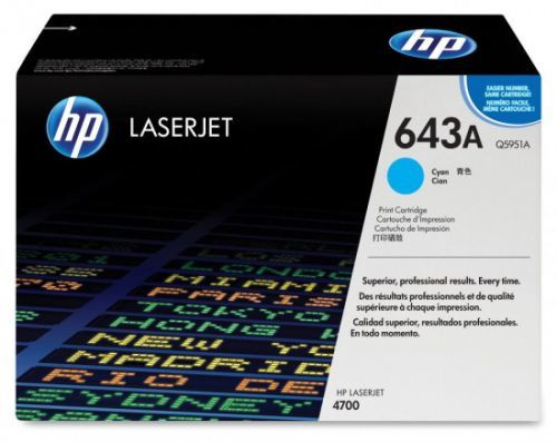 Toner HP Q5951A azurový (10 000str./5%), Q5951A