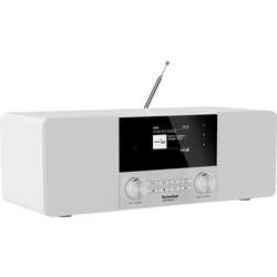 Stolní rádio TechniSat DIGITRADIO 4C, Bluetooth, bílá