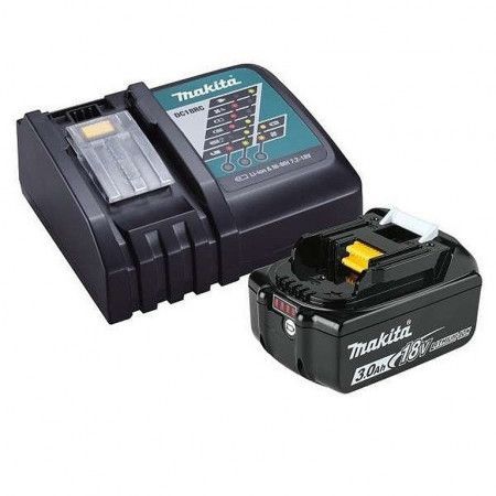 MAKITA 191A24-4 Set akumulátor 1x18V 3,0Ah Li-ion BL1830B + nabíječka DC18RC, 7913668