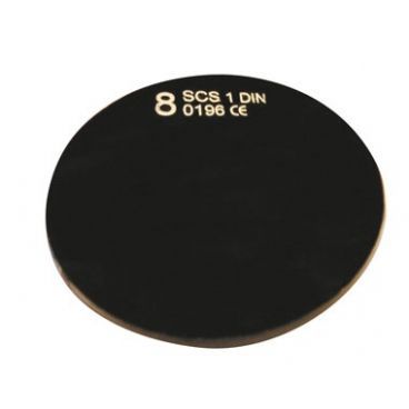 GCE Sklo svářecí kulaté průměr 50 mm tmavé DIN 5