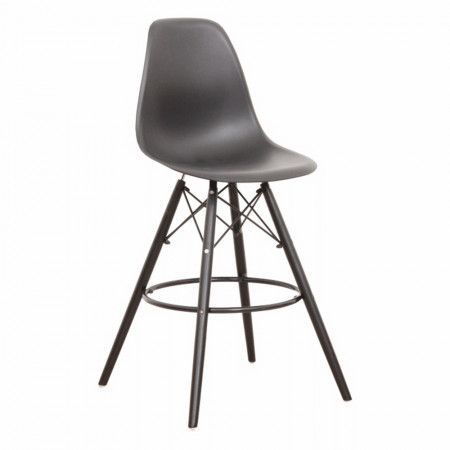 Barová židle, černá, CARBRY NEW, Tempo Kondela