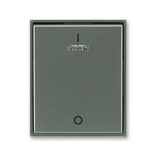 ABB Element,Time kryt vypínače s potiskem a průzorem antracitová 3558E-A00933 34