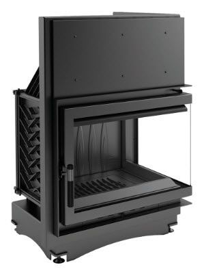 KRATKI krbová vložka Zuzia 16 BS, pravé prosklení