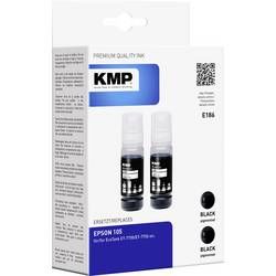 KMP Ink refill náhradní Epson 105, 105 EcoTank, T00Q1, C13T00Q140 kompatibilní Dual černá 1643,0001