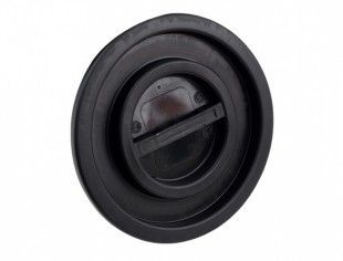 Nohelgarden Poklop na nádobu na odpad černý 50l d41cm