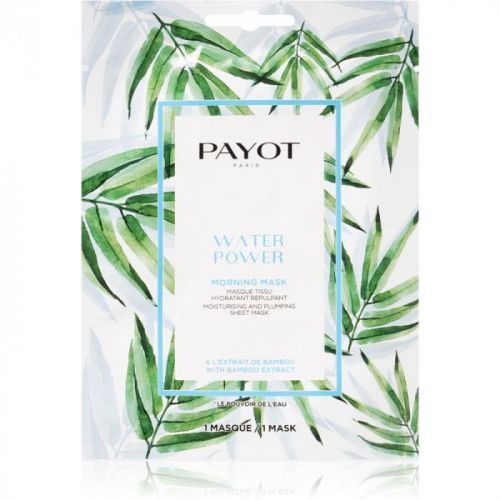 Payot Morning Mask Water Power hydratační plátýnková maska 19 ml